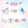 WERNNSAI 35 PCS Unicorn Cupcake Toppers - Rainbow Unicorn Birthday Party Cake Decorations for Girls Kids Unicorn Cake Topper Cake Tropper Unicorn Cake Decors Baby Shower Birthday Party Supplies view 4
