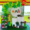 Beaumode DIY 141pcs Green Caterpillar Balloon Garland Kit For First Birthday Baby Shower Kids Hungry Caterpillar Themed Party Decoration (Green) view 1