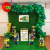 Beaumode DIY 141pcs Green Caterpillar Balloon Garland Kit For First Birthday Baby Shower Kids Hungry Caterpillar Themed Party Decoration (Green) view 4