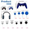 30 PCS Video Game Themed Cake Toppers - Headset, Ball, Controller Cake Decoration for Game Theme Birthday Party (Blue) view 2