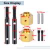 MORLORDY RC Portal Drive Stub Axle 10mm Extension Brass Hex Adaptor Set for 1/10 Scale RC Crawler Car SCX10 III AXI03007 JLU AXI030068 Gladiator AXI03027 Base Camp Upgrades view 4