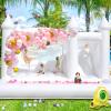 15FT White Bounce House with Slide Ball Pit for Adults Big Kids,100% PVC Commercial Bounce House with 1100W Blower,Large Inflatable Bounce House for Birthday Party Wedding 15ft x 15ft x 10ft view 1