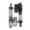GatherTOOL 2/4Pcs Full Metal RC Piggyback Shock Absorber Hole to Hole 90mm for 1/10 RC Crawler Car TRX-4 TRX4 Axial SCX10 90046 D90 KM2 Y05 (Color : Black 2pcs) view 4