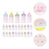 30pcs Miniature Baby Bottle Baby Shower Favors Mini Plastic Baby Bottle Candy Bottle Boy Girl Newborn Baby Baptism Birthday Party Decor view 3