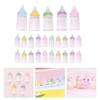 30pcs Miniature Baby Bottle Baby Shower Favors Mini Plastic Baby Bottle Candy Bottle Boy Girl Newborn Baby Baptism Birthday Party Decor view 4