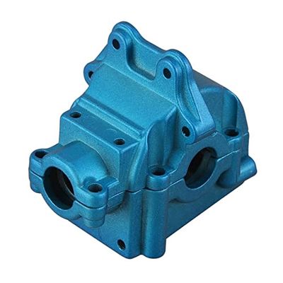GatherTOOL 1Pcs Metal Wave Box Gear Box for WLtoys 144001 124016 124017 124018 124019 Upper and Lower Cover 144001-1254 for RC Car Spare Parts (Color : Blue)