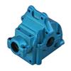 GatherTOOL 1Pcs Metal Wave Box Gear Box for WLtoys 144001 124016 124017 124018 124019 Upper and Lower Cover 144001-1254 for RC Car Spare Parts (Color : Blue) view 1