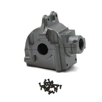 GatherTOOL 1Pcs Metal Wave Box Gear Box for WLtoys 144001 124016 124017 124018 124019 Upper and Lower Cover 144001-1254 for RC Car Spare Parts (Color : Grey)