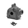 GatherTOOL 1Pcs Metal Wave Box Gear Box for WLtoys 144001 124016 124017 124018 124019 Upper and Lower Cover 144001-1254 for RC Car Spare Parts (Color : Grey) view 1