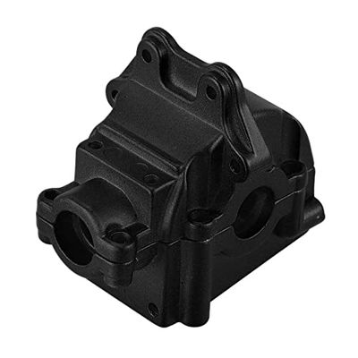 GatherTOOL 1Pcs Metal Wave Box Gear Box for WLtoys 144001 124016 124017 124018 124019 Upper and Lower Cover 144001-1254 for RC Car Spare Parts (Color : Black)
