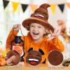 2 Pcs Brown Poop Hat Plush Toy Halloween Large Funny Hats with Expression Fake Poop Costume Hats Crazy Hats Soft Novelty Poop Toys for Kids Halloween Christmas Party Decorations Cosplay Games Gifts view 3