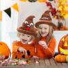 2 Pcs Brown Poop Hat Plush Toy Halloween Large Funny Hats with Expression Fake Poop Costume Hats Crazy Hats Soft Novelty Poop Toys for Kids Halloween Christmas Party Decorations Cosplay Games Gifts view 4