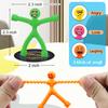 24 PCS Colorful Magnet Doll Toys, Rubber Magnetic Men Join Hands, Very Attractive Refrigerator Doll Toys view 2