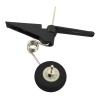 Deevoka Tail Wheel Assembly for RC Airplane Parts Landing Gear Replace Supplies view 3
