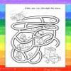 ZOCO  Emergency EMS Workers  Custom Coloring & Activity Books (250 Bulk Pack, With Crayons)  Paramedics, Ambulance, 911 Handout for Kids view 4