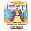 ZOCO  Bible Stories Custom Coloring Books for Kids (250 Bulk Pack, with Crayons)  Christian Activity Books for Sunday School, VBS, CCD, Church Events, Religious Gifts  Add Your Imprint view 1
