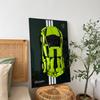 iLuane Display Wallboard for 42115 Building Set, Adult Collectibles Wall Mount, Home or Office Dcor, Pinstriped (No Car Included) view 1