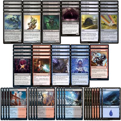 Tier 1 Grixis Affinity Pauper Deck - Custom Built - Magic The Gathering - MTG - 60 Card