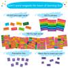 1047 PCS Poetry Magnets for Kids - Magnetic Sight Words, Refrigerator Fridge Magnets for Kids, Word Magnet for Fridge, Sentence Building, Sentence Magnet to Write Poems, Stories - Simply Magic view 3