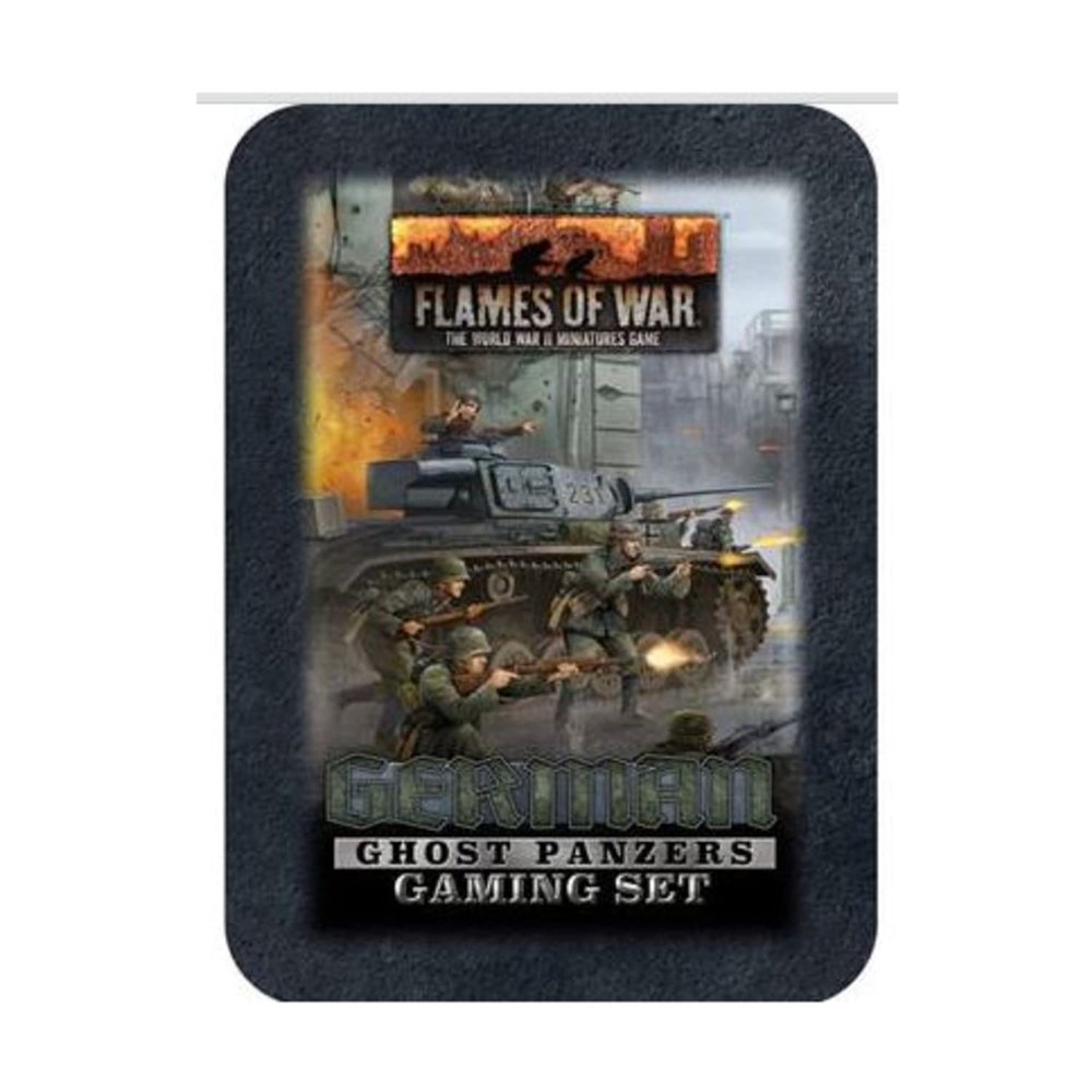 Battlefront Miniatures Flames of War WW2: German - Ghost Panzers Gaming Set