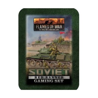 Flames of War WW2: Soviet - Red Banner Gaming Set