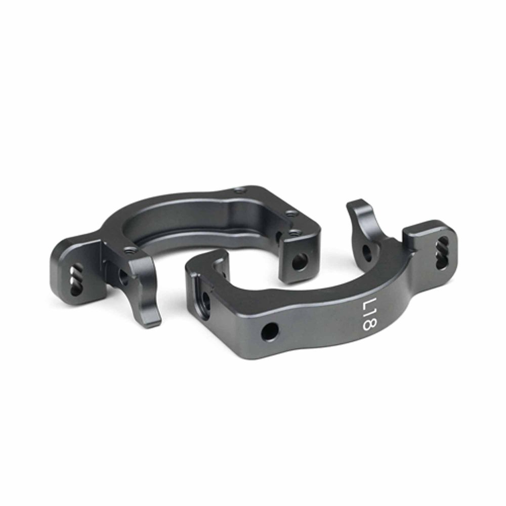 Tekno RC LLC Spindle Carriers L/R almn 18 Degree EB/NB48 2.1 TKR9142B Gas Car/Truck Option Parts