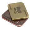 2 x 1.5 x 0.3inAdult Fidget Toys Metal Poker Push Card Fidget Slider Sensory Toy Finger Skateboards, Fidget , Decompression Cubes view 1