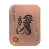 2 x 1.5 x 0.3inAdult Fidget Toys Metal Poker Push Card Fidget Slider Sensory Toy Finger Skateboards, Fidget , Decompression Cubes view 3