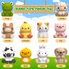 Learning Toy for Toddlers 1 2 3 Year Old, 10 Farm Animal Toys & 10 Barns, Counting, Matching & Sorting Montessori Educational Sensory Toys, Christmas Birthday Easter Gift for Baby Boy Girl 1-3 view 2