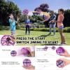Flying Orb Ball Pro 2023 Hover Fly Boomerang Ball Toy Cosmic Globe Built in RGB Light 360Rotating Drone Ball Outdoor Cool Stuff Toy for Kid Adult Playing Galactic Flying Spinner Galaxy Ball (Purple) view 3