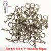 GatherTOOL 50Pcs RC Car Body Shell R Clips Bodyshell Pin 1/8 1/10 1/16 Suitable for HSP HPI Redcat Trax Trx4 Body Shell Buggy (Color : C) view 2
