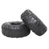 GatherTOOL 4Pcs 1.9 Inch Rubber Tyre 1.9 Wheel Tires 123X49.5MM for 1/10 RC Crawler TRAXAS TRX4 TRX6 Axial SCX10 AXI03007 (Color : 1.9 JC 4pcs) view 3