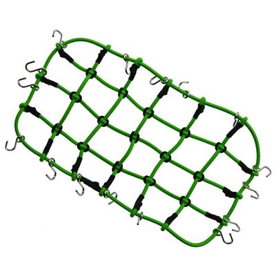 1Pc 190 * 110mm Luggage Roof Rack Net for 1/10 RC Crawler AXIAL SCX10 D90 D110 Traxxas TRX-4 Trx4 Rc Car Accessories 1/10 Accessory (Color : Green)