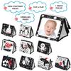 EverLove Tummy Time Mirror - High Contrast Baby Sensory Toys for 0-9 Months view 3