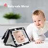 EverLove Tummy Time Mirror - High Contrast Baby Sensory Toys for 0-9 Months view 4