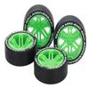 JR Mini 4WD 12-Spoke Low-Profile Tire Set (Super Hard) (40th Anniversary) (Limited Edition) / Tamiya / 95640 view 1