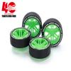 JR Mini 4WD 12-Spoke Low-Profile Tire Set (Super Hard) (40th Anniversary) (Limited Edition) / Tamiya / 95640 view 2