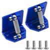 2Pack Vgoohobby Aluminum Alloy Adjustable Trim Tabs Compatible with Traxxas DCB M41 Catamaran RC Boat Upgrade Part view 1