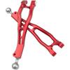ShareGoo Metal Suspension Arms Set Front Upper & Lower Swing Arm Rear Lower A Arms Compatible with 1/8 Arrma Kraton 6S BLX Outcast 6S BLX Talion 6S BLX Notorious 6S BLX RC Car (Red) view 3