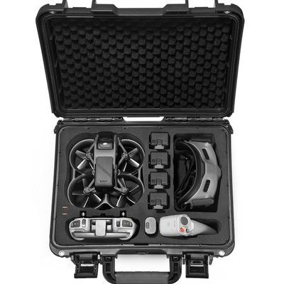 LEKUFEE Waterproof Case for DJI Avata - Explorer Combo/Pro/Fly Smart Combo & Accessories (Carry Case Only) - Not for DJI AVATA 2, Black