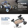 QIYHBVR 1/12 Brushless Motor Remote Control High Speed Car, 4WD RC Drifting Racing Cars Fast 75km/h Truck 2.4Ghz Off-Road Alloy Chassis Oil Pressure Shock Off Road Rally Truck view 3