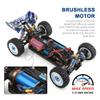 QIYHBVR 1/12 Brushless Motor Remote Control High Speed Car, 4WD RC Drifting Racing Cars Fast 75km/h Truck 2.4Ghz Off-Road Alloy Chassis Oil Pressure Shock Off Road Rally Truck view 4