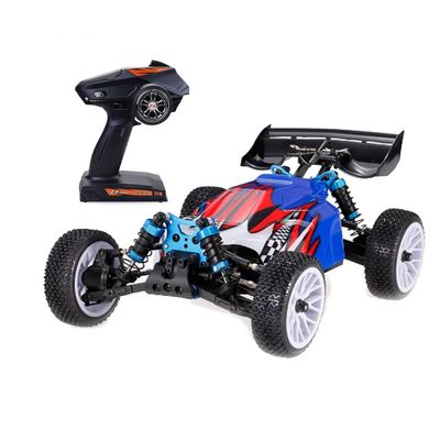 QIYHBVR RC Car, 1:16 Scale Remote Control Car, 4WD 55km/h High Speed Racing Car, Off-Road Buggy Drift Car RTR with Brushless Motor and Metal Servo 35A Waterproof ESC, for Adults