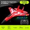 GoolRC RC Plane, G6 RC Airplane. 2.4GHz 4CH Remote Control Airplane, Fixed Wing RC Aircraft, EPP Foam RC Glider, Easy to Fly Flight Toys for, s, Adults and Beginners with 3 Batteries (Red) view 2