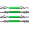 4Pcs ShareGoo Front Rear Drive Shaft CVD Driveshaft w/Hex Adapter Compatible with 1/8 Arrma Typhon 4x4 3s BLX Typhon 550 Mega 4x4 RC Car Upgrades Parts (Green) view 2