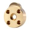 INJORA Brass Outer Portal Covers 23g Drive Housing Axle Cover for 1/24 FMS FCX24 Wagon Upgrade Parts,4PCS view 3