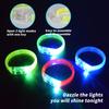 M.best 35pcs Glow Bracelets Glow in The Dark Party Supplies Bracelets Toys for Kids Birthday Halloween Christmas Party Favors view 3