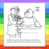 ZOCO  Immunization Custom Coloring Books (250 Bulk Pack, with Crayons)  Vaccine & Health Awareness Education  Hospital, Doctors Office Handout for Kids view 2