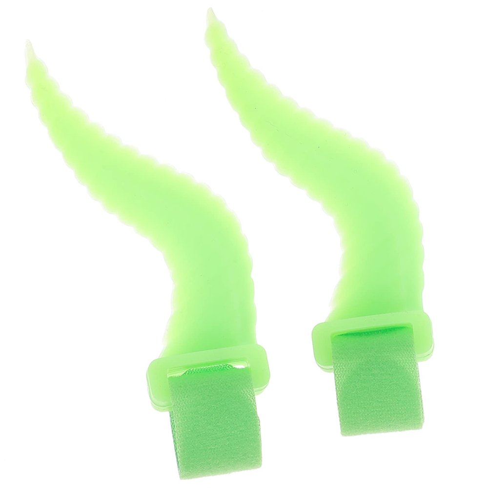 Beaupretty Halloween Horns Headphone Kit Universal Ox Horns Decoration for Headset Cosplay Party Accessories 4Pcs Easy Install