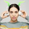 Beaupretty Halloween Horns Headphone Kit Universal Ox Horns Decoration for Headset Cosplay Party Accessories 4Pcs Easy Install view 4